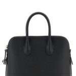 Valextra MyLogo mini handbag Black Calfskin Leather (bos Taurus) Hand Bags - Women