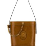 Versace Camel Leather Bucket Bag Natural Borse A Secchiello - Women