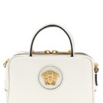 Versace La Medusa mini handbag White Calfskin Leather (bos Taurus) Hand Bags - Women