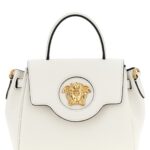 Versace Medusa handbag White Calfskin Leather Hand Bags - Women