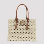 Versace Rafia Large Tote Bag