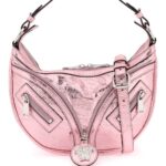 Versace Repeat Hobo Shoulder Bag