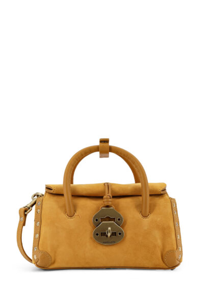 Zanellato Dotta Baby Suede Crossbody Bag