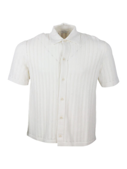 04651/A Trip In A Bag 04651-A TRIP IN A BAG Sweaters White 100co - Men