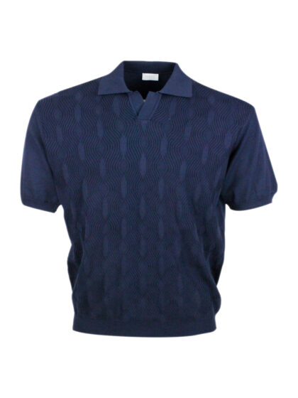 04651/A Trip In A Bag 04651-A TRIP IN A BAG T-shirts and Polos Blue 100co - Men