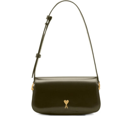 Ami Paris Paris Paris Glazed Paris Shoulder Bag