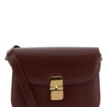A. P.C. Grape Leather Small Grace Crossbody Bag Gae Vache Borse A Mano - Women