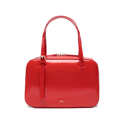 A. p.c. Patent-finish Buckle-detail Tote Bag