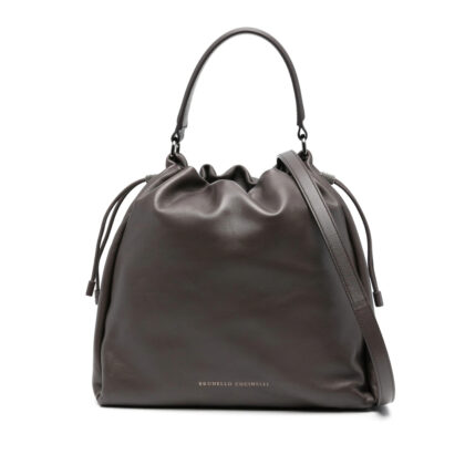 Brunello Cucinelli Mellow Shoppe Bucket Bag