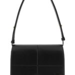 Burberry Black Leather Snip Shoulder Bag Borse A Tracolla - Women