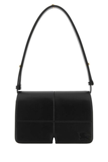 Burberry Black Leather Snip Shoulder Bag Borse A Tracolla - Women