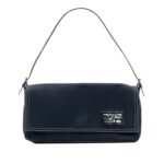 Canvas FF Marble Baguette Shoulder Bag