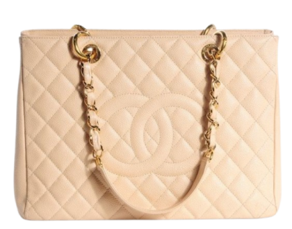 Chanel Caviar Leather Grand Shopper Tote Bag