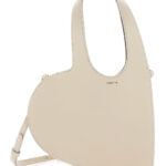 Coperni Baby Heart Shoulder Bag in Shape with Adjustable and Removable Beige Leather Strap for Women Cow Crossbody - Women