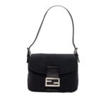 Cotton Flap Shoulder Bag