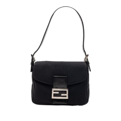 Cotton Flap Shoulder Bag