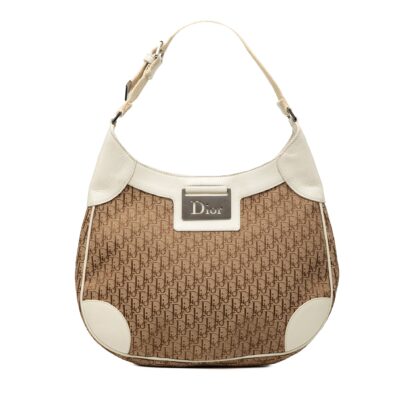 Diorissimo Trotter Canvas Street Chic Shoulder Bag
