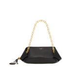 Ferragamo Small Gancini-chain Folded Shoulder Bag