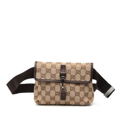 GG Canvas Jackie Belt Bag