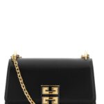 Givenchy Black Leather Small 4g Shoulder Bag Borse A Tracolla - Women