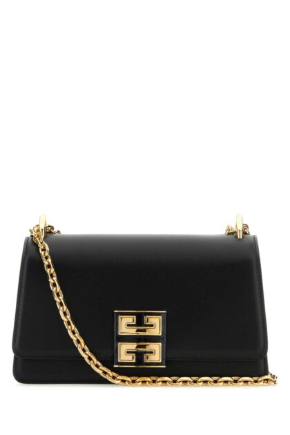 Givenchy Black Leather Small 4g Shoulder Bag Borse A Tracolla - Women