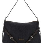 Givenchy Denim Medium Voyou Shoulder Bag Indigoblue Borse A Mano - Women