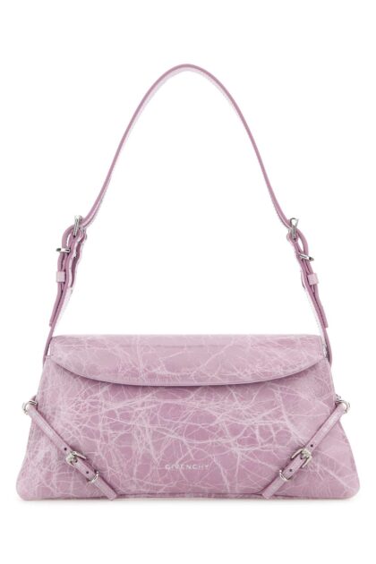 Givenchy Lilac Leather Pâ€tit Voyou Shoulder Bag Orchidpurple Borse A Mano - Women