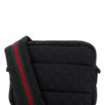 Gucci Black Fabric Crossbody Bag Blkblkblkvrv Borse A Tracolla - Men