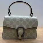 Gucci Dionysus Beige Mini Top Handle Bag