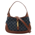 Gucci Medium Denim Jackie O Bag