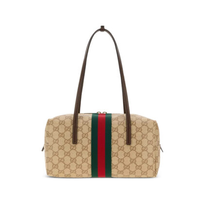 Gucci Medium Melrose GG Canvas Shoulder Bag