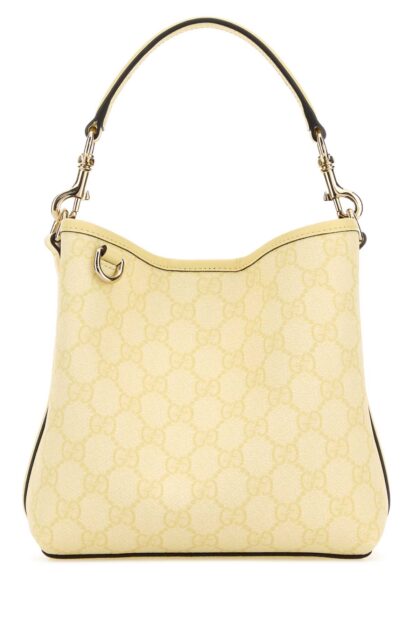 Gucci Printed Canvas Gg Emblem Bucket Bag Daylyeldkydayly T Polyurethane Polyamide Borse A Secchiello - Women