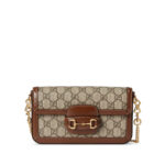 Gucci Small 1955 Horsebit GG-pattern Shoulder Bag