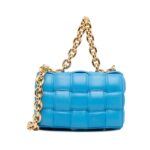 Intrecciato Padded Chain Cassette Bag