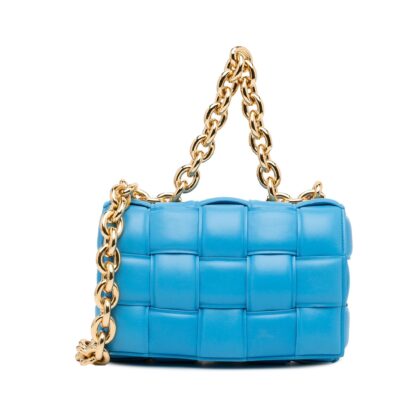 Intrecciato Padded Chain Cassette Bag