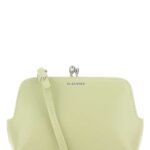 Jil Sander Pastel Green Leather Micro Goji Crossbody Bag 330 Borse A Tracolla - Women