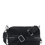 Longchamp Crossbody Bag Le Pliage Energy With Black Leather Flap Woman Backpacks And Belt - Women