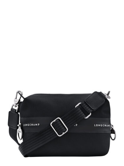 Longchamp Crossbody Bag Le Pliage Energy With Black Leather Flap Woman Backpacks And Belt - Women