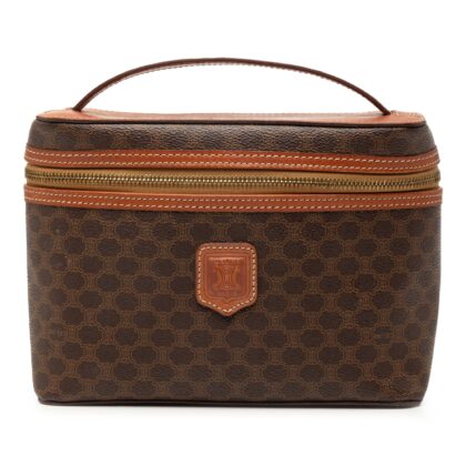 Macadam Coated Canvas Vanity Bag