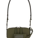 Maison Margiela Olive Green Leather Shoulder Bag Black Borse A Mano - Women