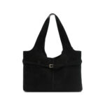 Manu Atelier Cambon Cabas Suede Tote Bag