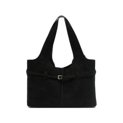 Manu Atelier Cambon Cabas Suede Tote Bag