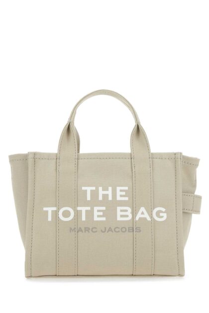 Marc Jacobs Cappuccino Canvas The Tote Shopping Bag 260 Cotton Borse A Mano - Women