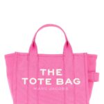 Marc Jacobs Pink Canvas Mini The Tote Bag Handbag Bowpink Borse A Mano - Women