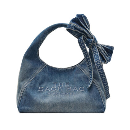 Marc Jacobs The Bow Denim Sack Shoulder Bag