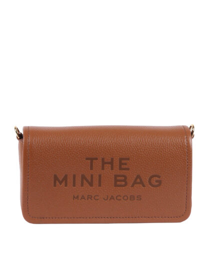Marc Jacobs THE MINI BAG Beige Cow Leather Cross - Women