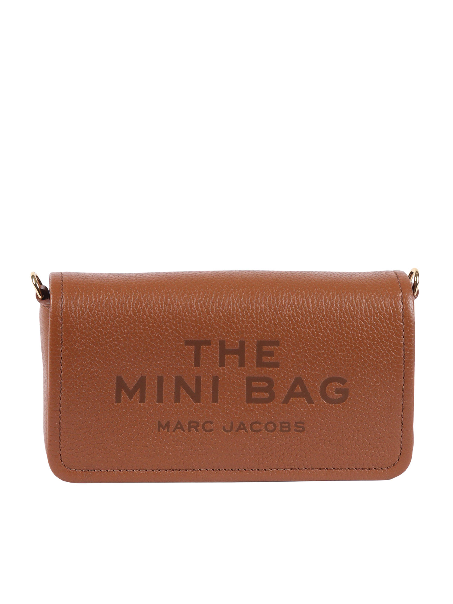 Marc Jacobs THE MINI BAG Beige Cow Leather Cross - Women