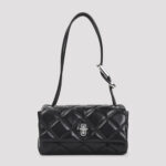 Marc Jacobs The Mini Dual Shoulder Handbag Black Leather Bag - Women