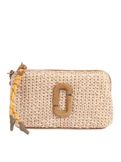 Marc Jacobs The Wristlet Beige Polyethylene Shoulder Bag - Women