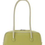 Margesherwood Shoulder Bag SOFT BAGUETTE (PIPING) Green in Leather for Women Cow - Women